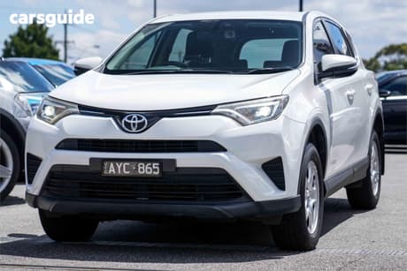 White 2016 Toyota RAV4 Wagon Gx (4X4)