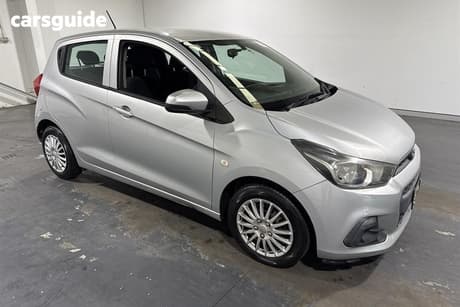 Silver 2016 Holden Spark Hatchback Ls