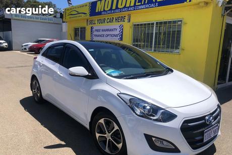 White 2016 Hyundai I30 Hatchback Active X