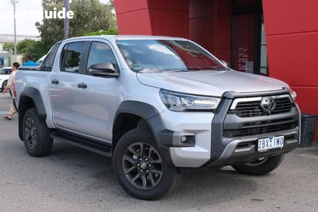 Silver 2024 Toyota Hilux Double Cab Pick Up Rogue 48V (4X4)