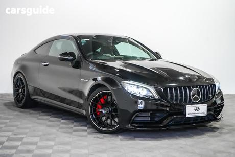 Black 2019 Mercedes-Benz C63 Coupe S