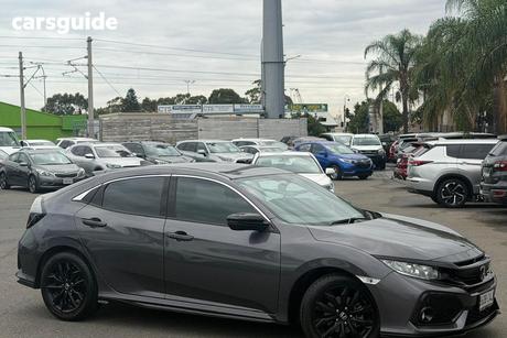 Grey 2019 Honda Civic Hatchback Vti-S
