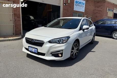 White 2019 Subaru Impreza Hatchback 2.0I-L (Awd)