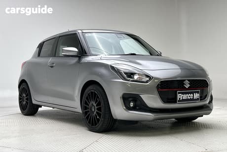 Silver 2017 Suzuki Swift Hatchback Glx Turbo