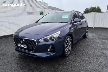 Blue 2018 Hyundai I30 Hatchback Trophy Limited Edition