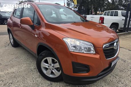 Orange 2015 Holden Trax Wagon Ls