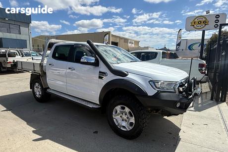 White 2017 Ford Ranger Dual Cab Utility Xlt 3.2 (4X4)