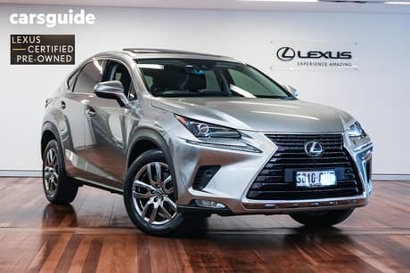 Silver 2020 Lexus NX300 Wagon Luxury (Fwd)