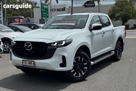 White 2024 Mazda BT-50 Dual Cab Pick-up Xtr (4X4)