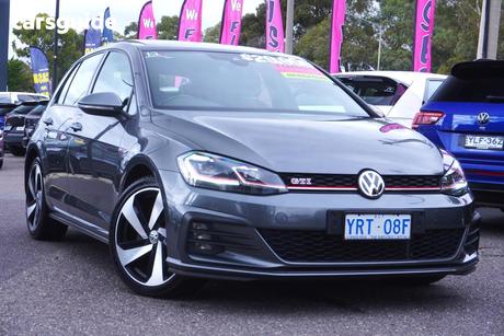 Grey 2018 Volkswagen Golf Hatchback Gti