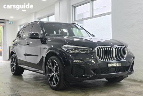 Black 2019 BMW X5 Wagon Xdrive 30D M Sport (5 Seat)