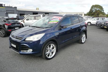 Blue 2013 Ford Kuga Wagon Titanium (Awd)