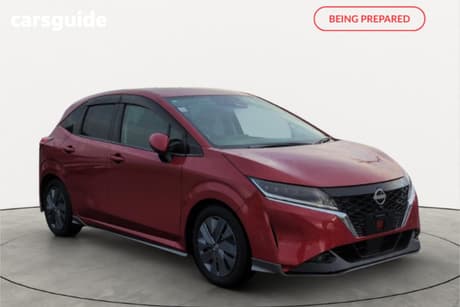 Red 2021 Nissan Note Hatch E-POWER X