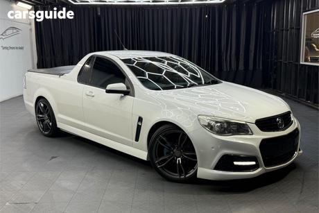 White 2013 Holden UTE Utility Sv6