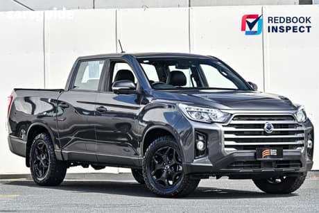 Grey 2021 Ssangyong Musso XLV Crew Cab Pickup Ultimate