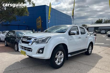 White 2018 Isuzu D-MAX Crew Cab Utility Ls-U (4X4)
