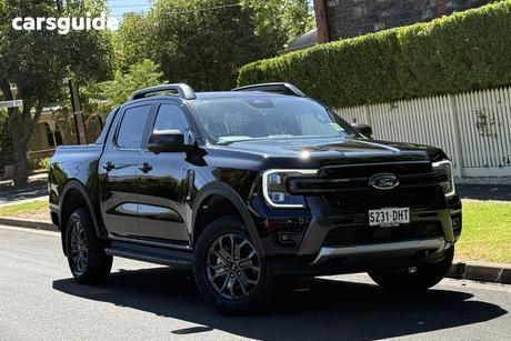 Black 2025 Ford Ranger Double Cab Pick Up Wildtrak X 2.0 (4X4)