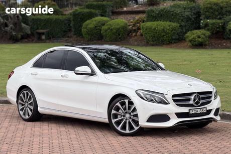 White 2016 Mercedes-Benz C250 Sedan