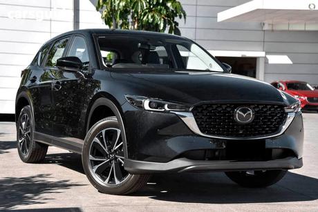 Black 2025 Mazda CX-5 Wagon G25 Touring (Fwd)