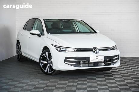 White 2025 Volkswagen Golf Hatchback Style