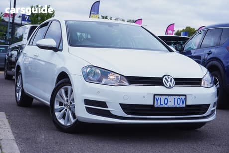 White 2016 Volkswagen Golf Hatchback 92 Tsi Comfortline