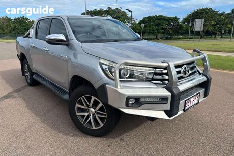 Silver 2017 Toyota Hilux Dual Cab Utility Sr5 (4X4)