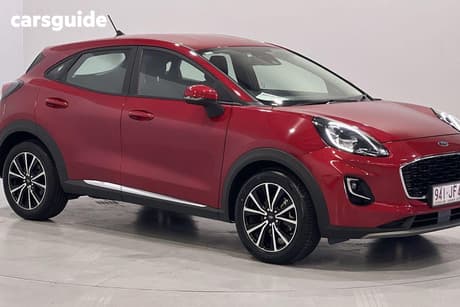 Red 2023 Ford Puma Hatchback