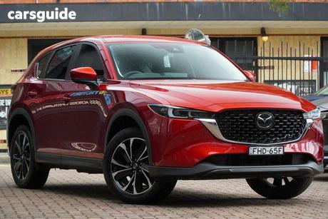Red 2024 Mazda CX-5 Wagon G25 Touring (Awd)