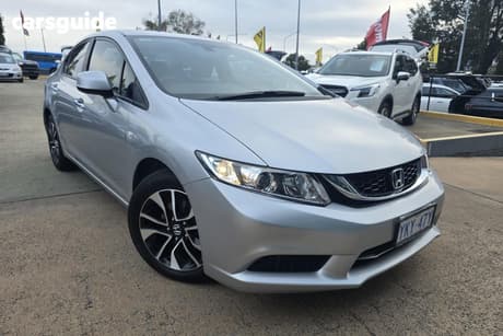 Silver 2015 Honda Civic Sedan Vti-S