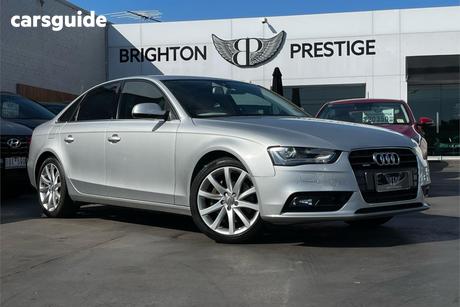 Silver 2012 Audi A4 Sedan 2.0 Tfsi Quattro