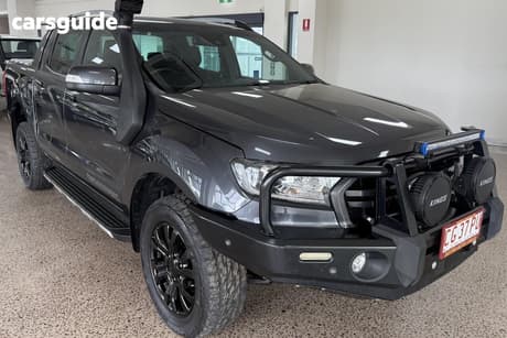 Grey 2022 Ford Ranger Double Cab Pick Up Wildtrak 3.2 (4X4)