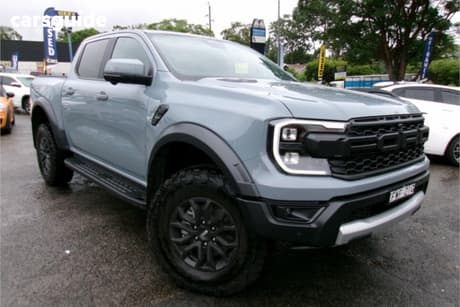 Grey 2025 Ford Ranger Double Cab Pick Up Raptor 3.0 (4X4)