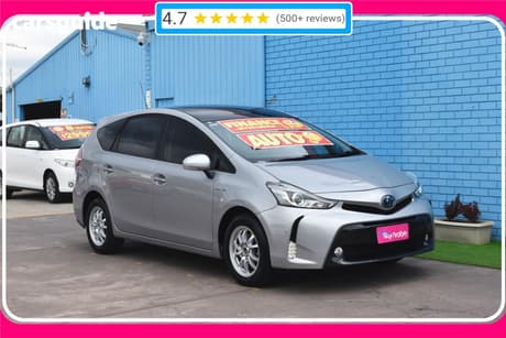 Silver 2020 Toyota Prius V Wagon I-Tech