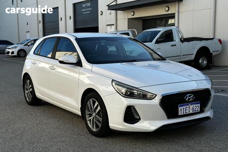White 2017 Hyundai I30 Hatchback Active