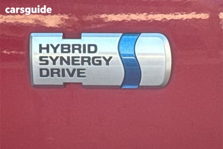 Red 2013 Toyota Prius V Wagon Hybrid