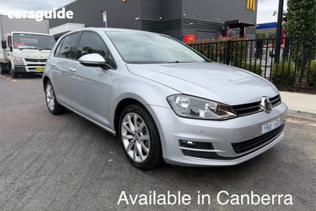 Silver 2013 Volkswagen Golf Hatchback 103 Tsi Highline