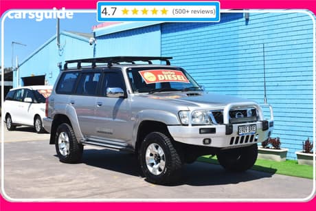 Silver 2010 Nissan Patrol Wagon St (4X4)
