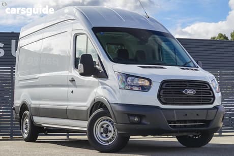 White 2018 Ford Transit Van 350L (Lwb) Fwd Mid Roof