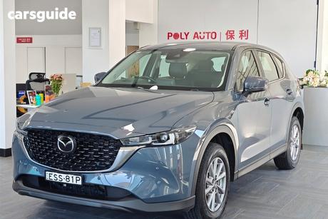 Grey 2022 Mazda CX-5 Wagon Touring (Awd)