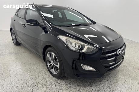 Black 2016 Hyundai I30 Hatchback Active X