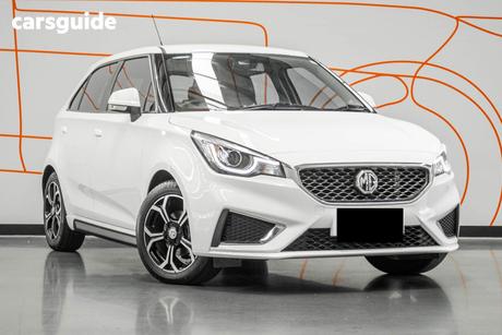 White 2023 MG MG3 Hatchback Excite (With Navigation)