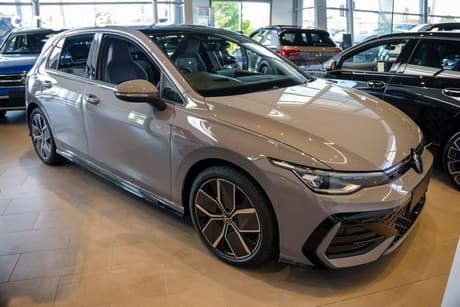 Grey 2026 Volkswagen Golf Hatchback Style