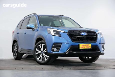 Blue 2023 Subaru Forester Wagon 2.5I Premium (Awd)