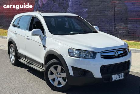 White 2012 Holden Captiva Wagon 7 Sx (Fwd)