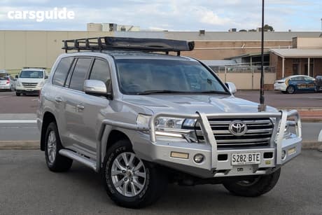 Silver 2016 Toyota Landcruiser Wagon Vx (4X4)