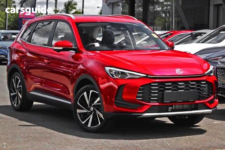 Red 2025 MG ZS Wagon Essence Turbo