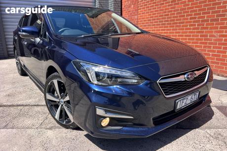 Blue 2017 Subaru Impreza Hatchback 2.0S (Awd)