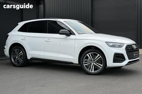 White 2021 Audi Q5 Wagon 40 Tdi Quattro Mhev