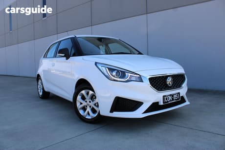 White 2023 MG MG3 Hatchback Core (With Navigation)