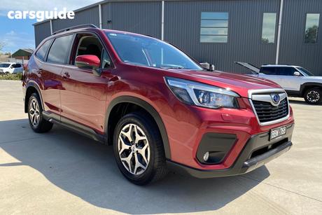Red 2019 Subaru Forester Wagon 2.5I (Awd)